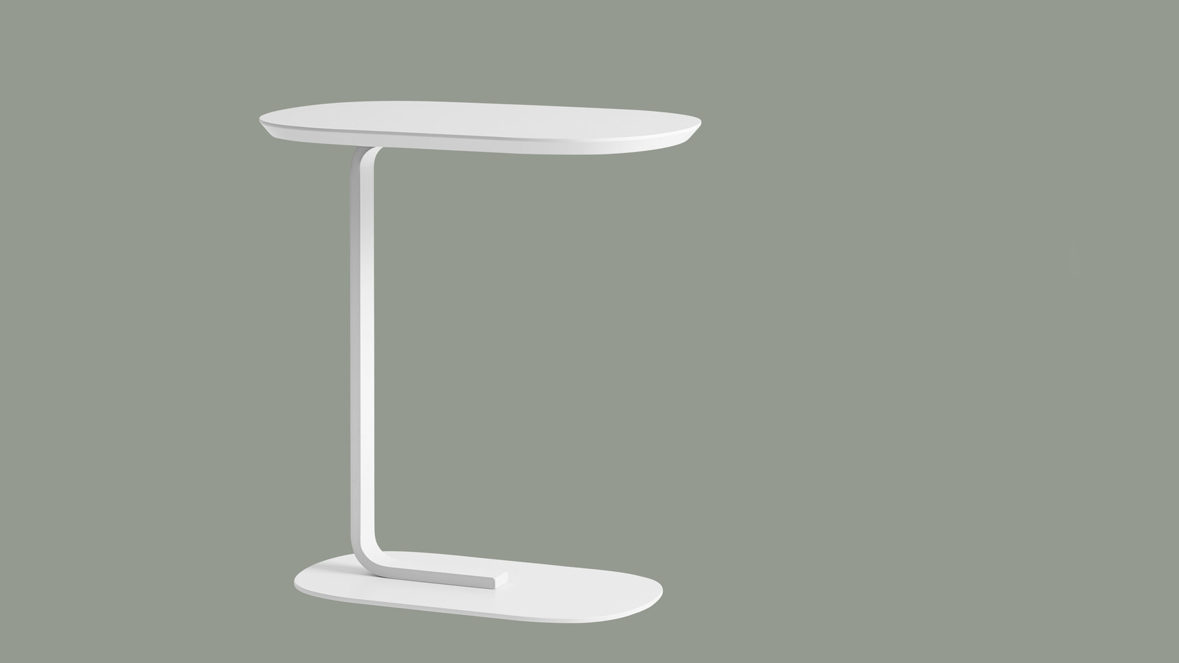 Muuto Relate Side Table Off White Family Image