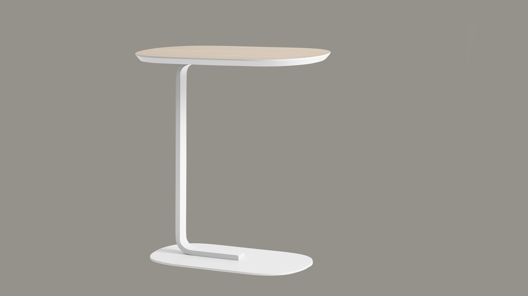 Muuto Relate Side Table Off White Oak Family Image