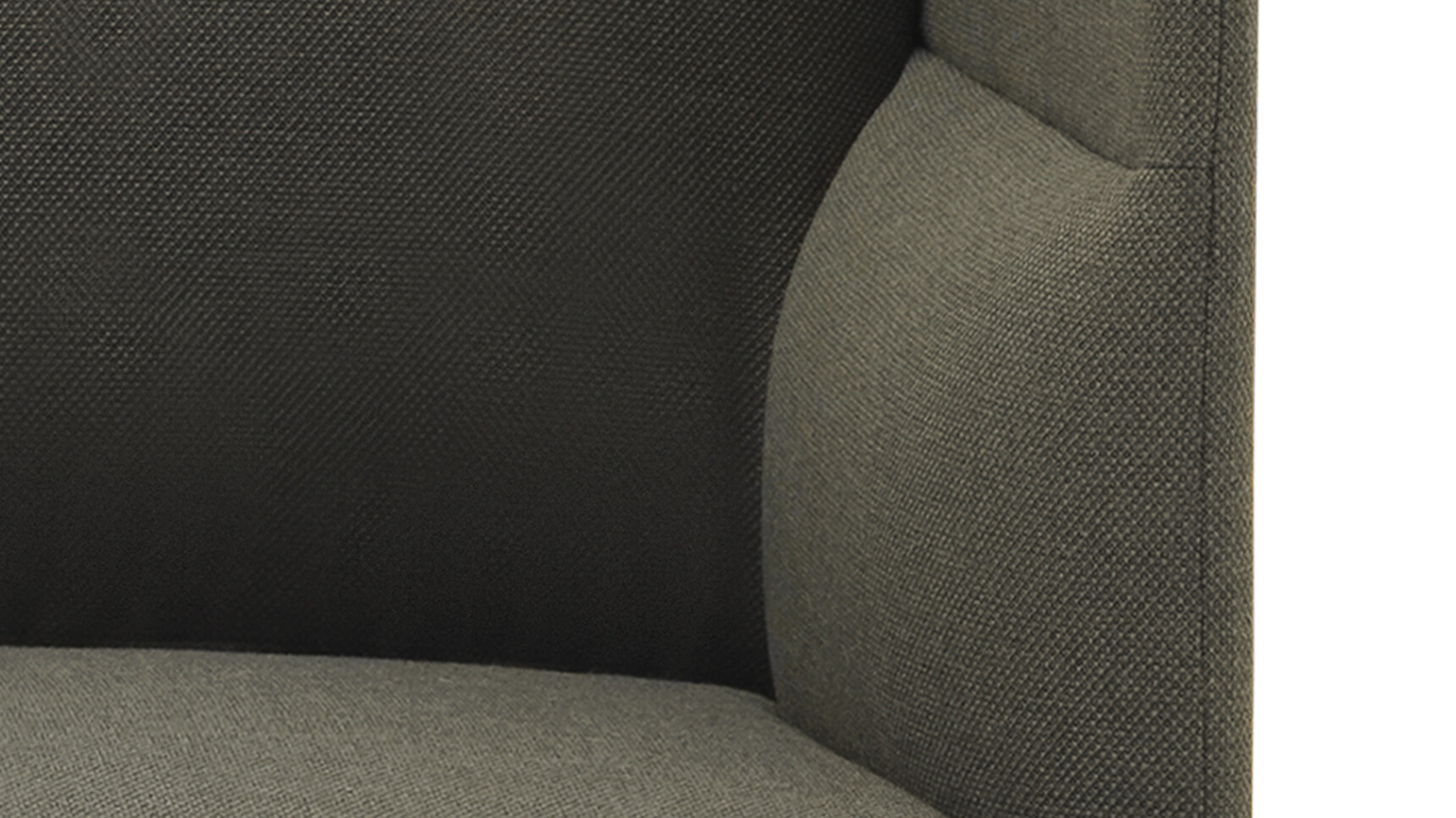 Muuto Outline High Back Sofa Fiord 961 Detail Image
