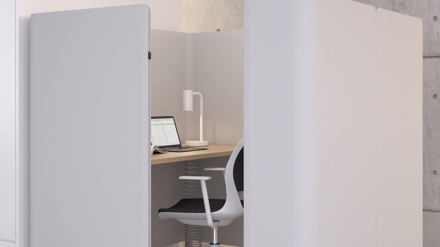 Elite Office Furniture White Upholstery Detail Image