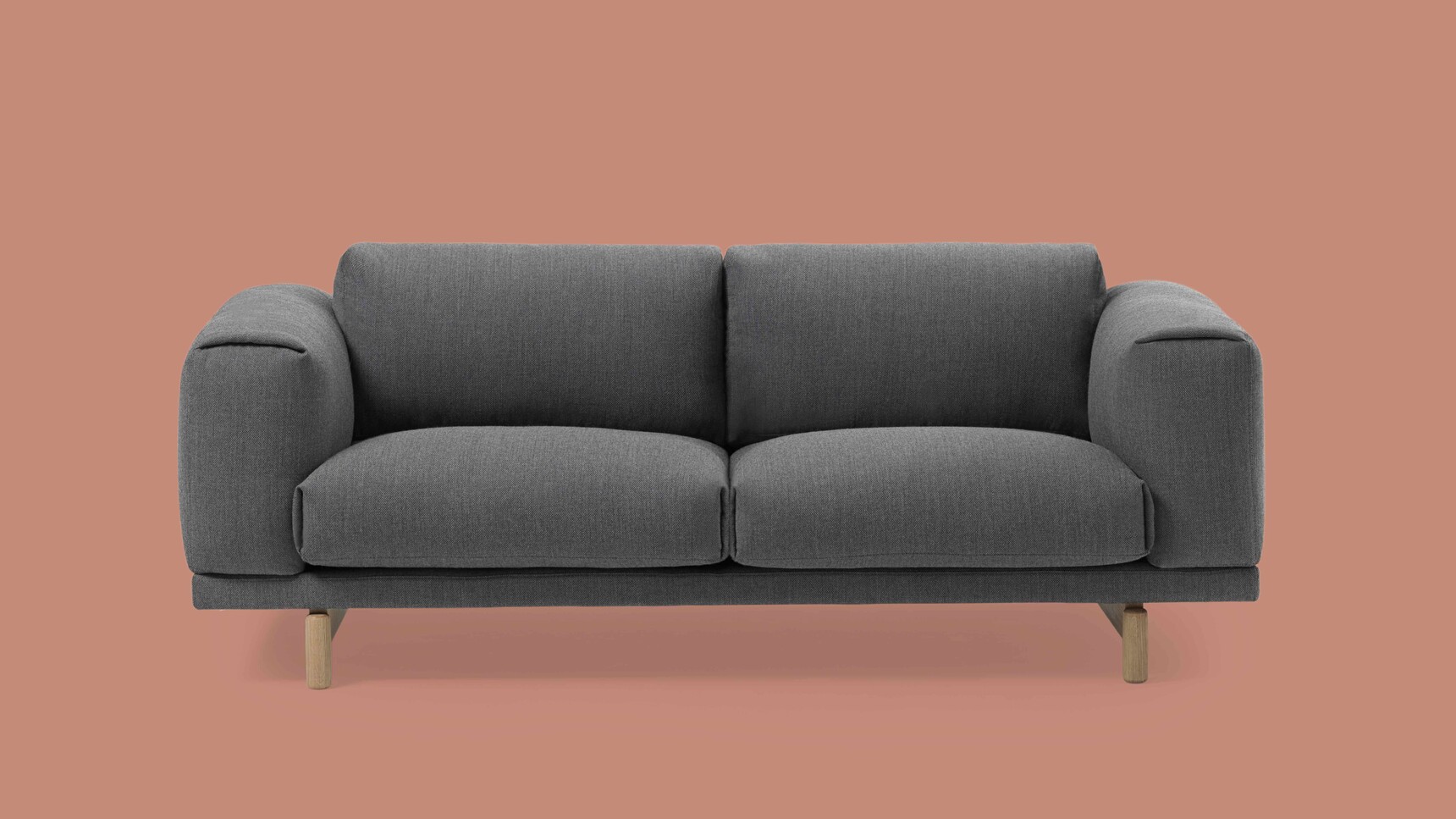 Muuto Rest 2 Seater Fiord 171 Oak Family Image