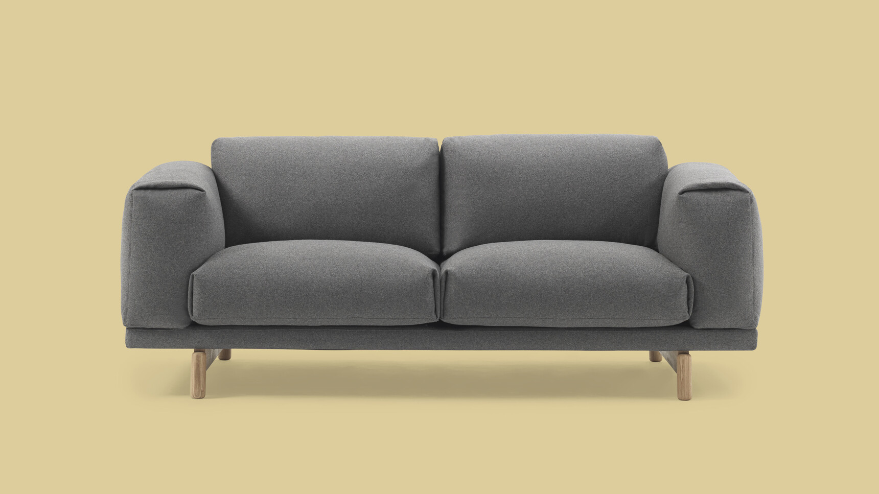 Muuto Rest 2 Seater Wooly 1042 Family Image
