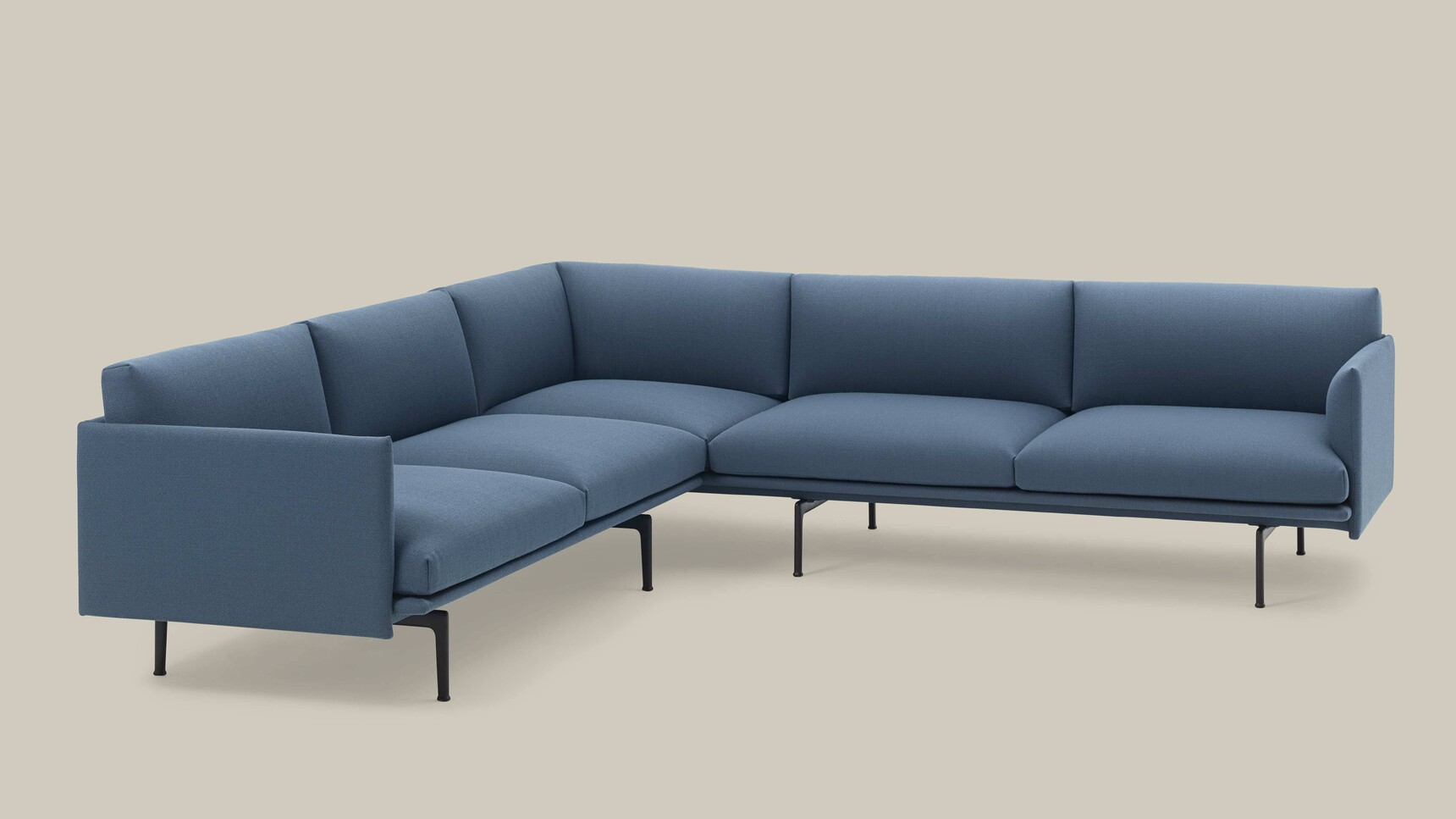 Muuto Outline Corner Sofa Vidar 733 Family Image