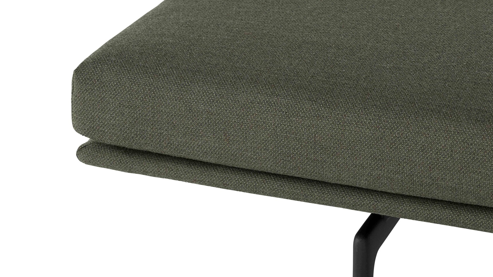 Muuto Outline Daybed Fiord 961 Black Detail Image