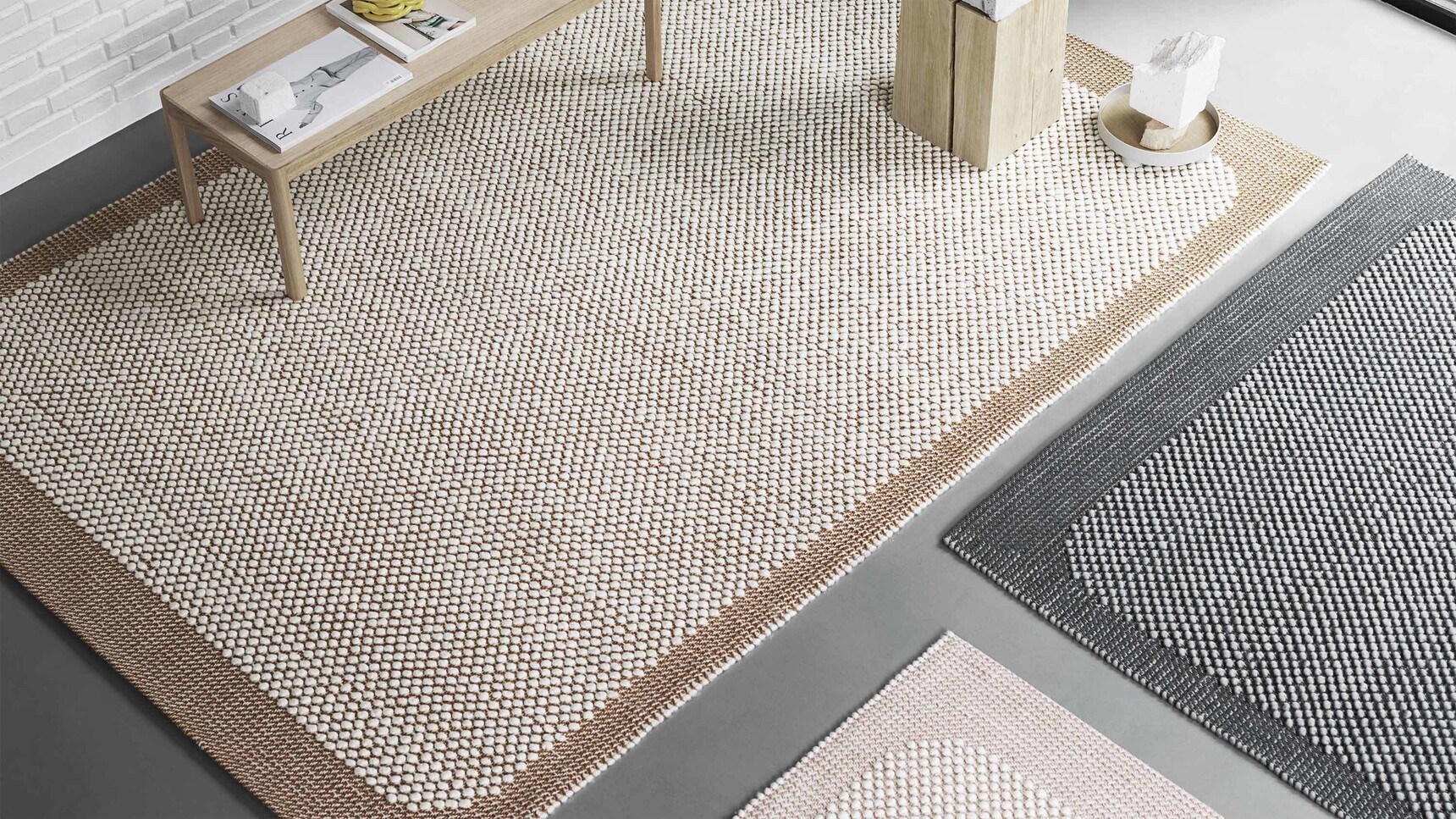 Muuto Pebble PR Workshop Table Ambit o25 Taupe Family Image