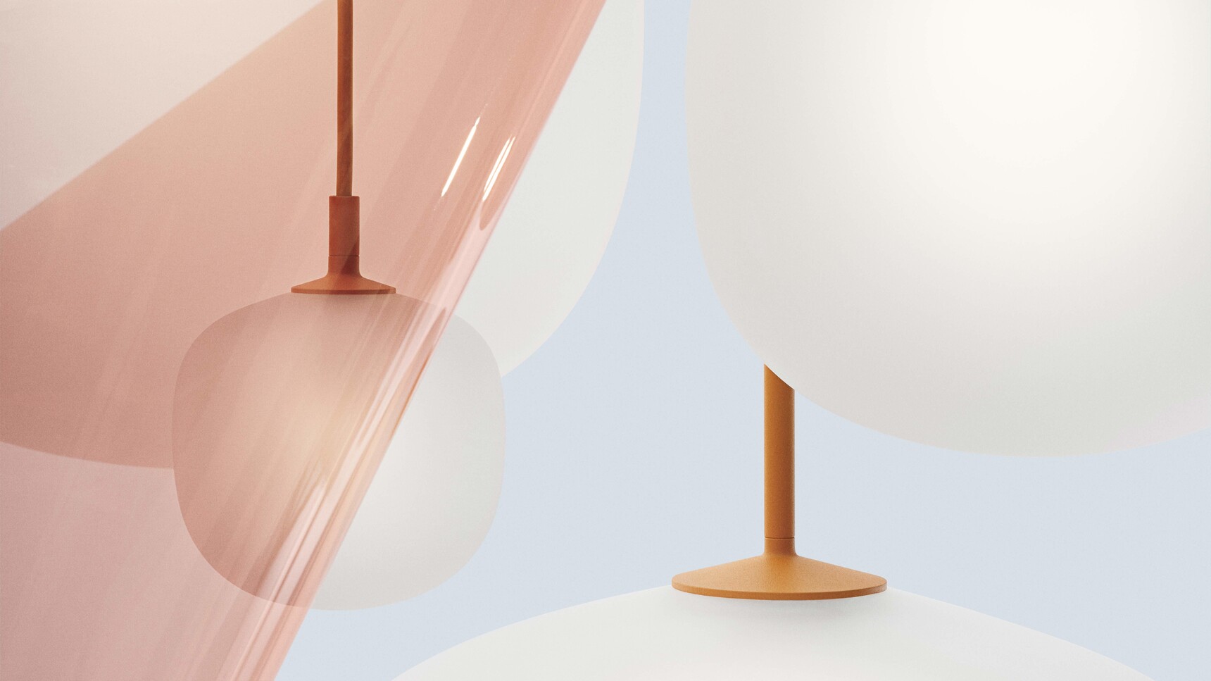 Muuto Rime Pendant Lamp Orange Concept Detail Image