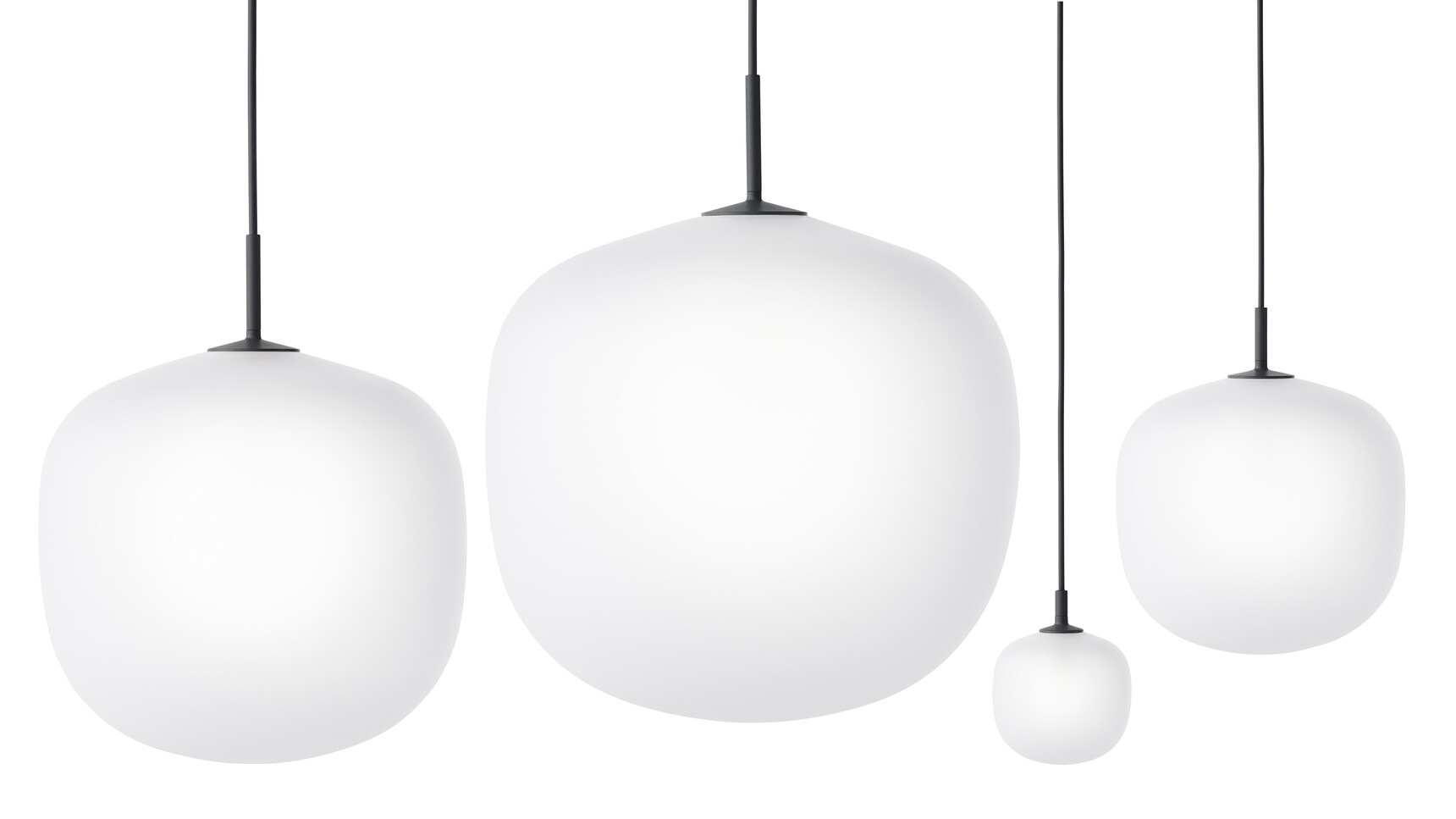 Muuto Rime Pendant Lamp Family Black Family Image