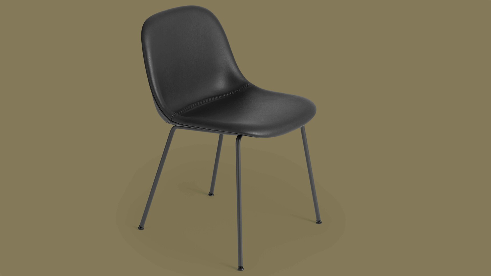 Muuto Fiber Side Tube Base Prescot Black 0196 Family Image