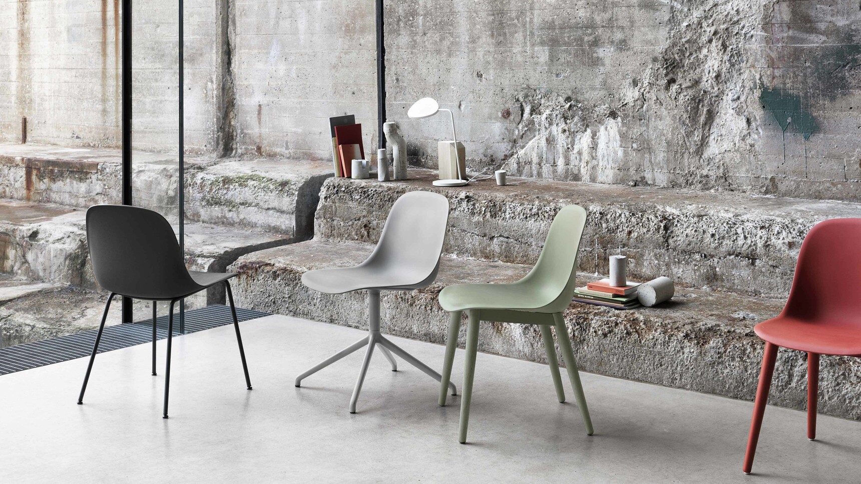 Muuto Fiber Side Chair Group Family Image