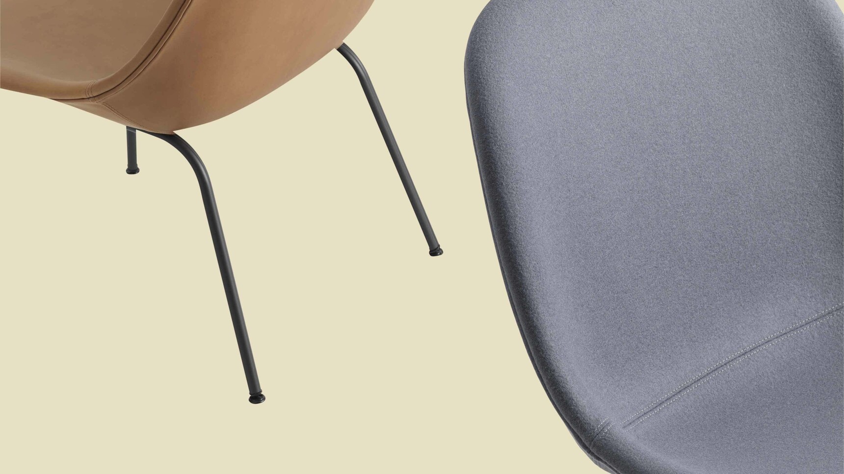 Muuto Fiber Lounge Tube Base Group Detail Image