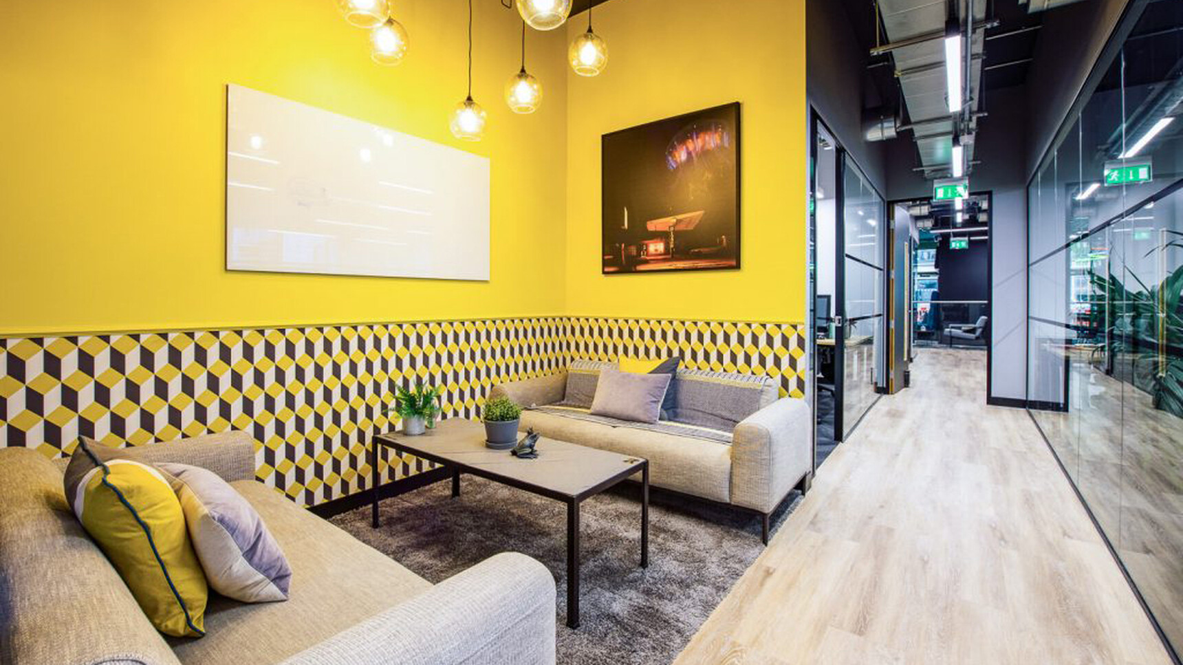 Workstories District Sofa 2 Seater Sofas In Office Setting