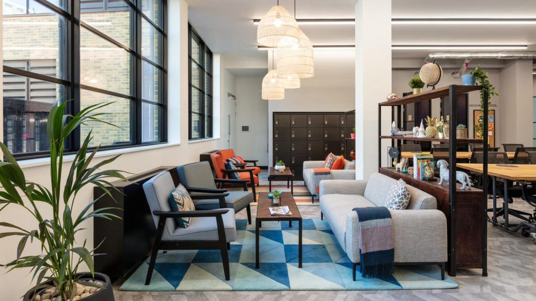 Workstories District Sofa 2 Seater Sofa In Office Setting