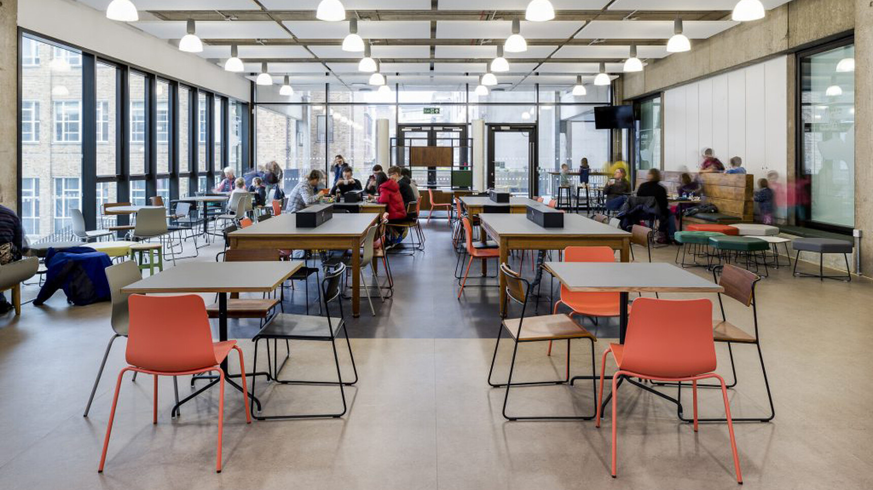 Workstories Transit Cafe Chairs In Office Setting
