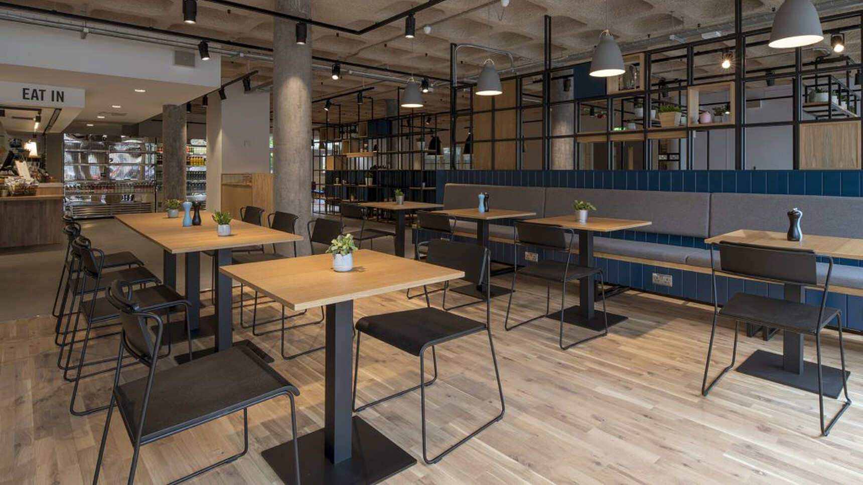 Workstories Transit Cafe Chairs In Dining Setting