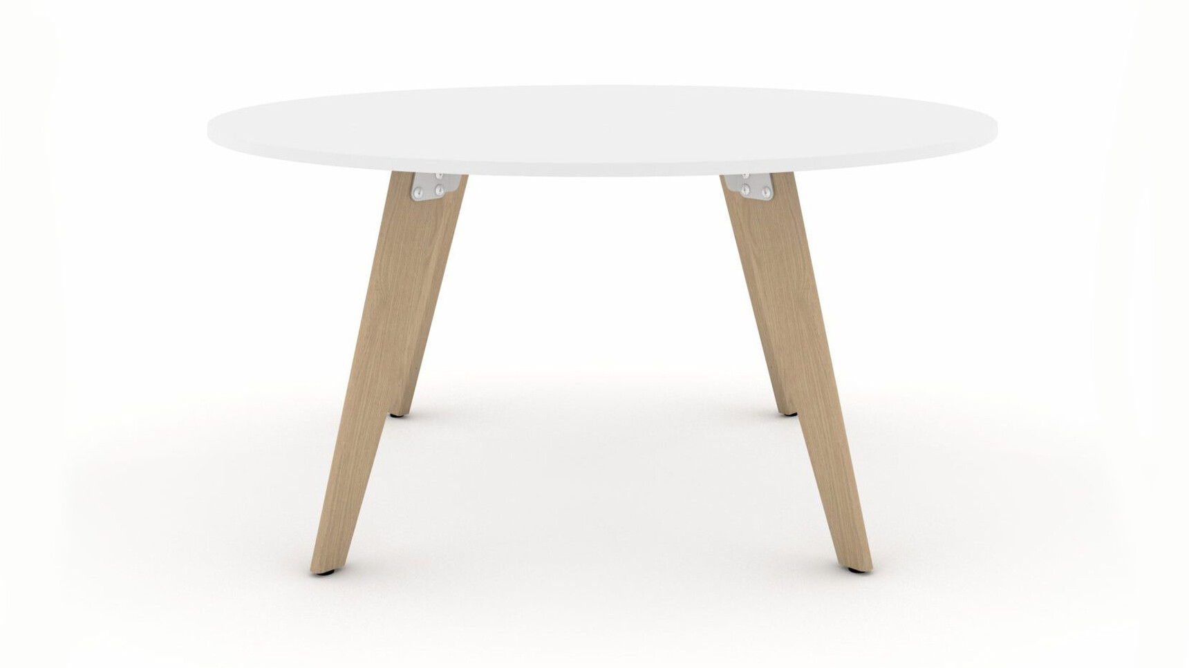 Workstories Hub Meeting Round White Top Front Family Image