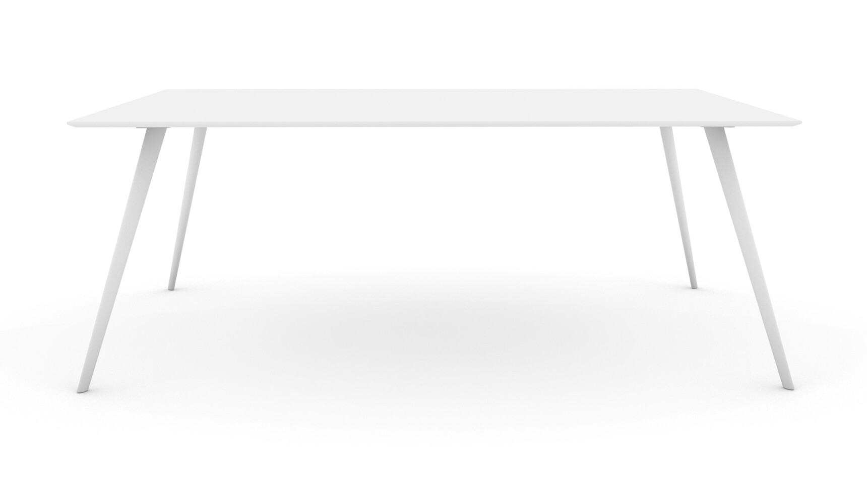Workstories Air Meeting Table White Finish Family Image
