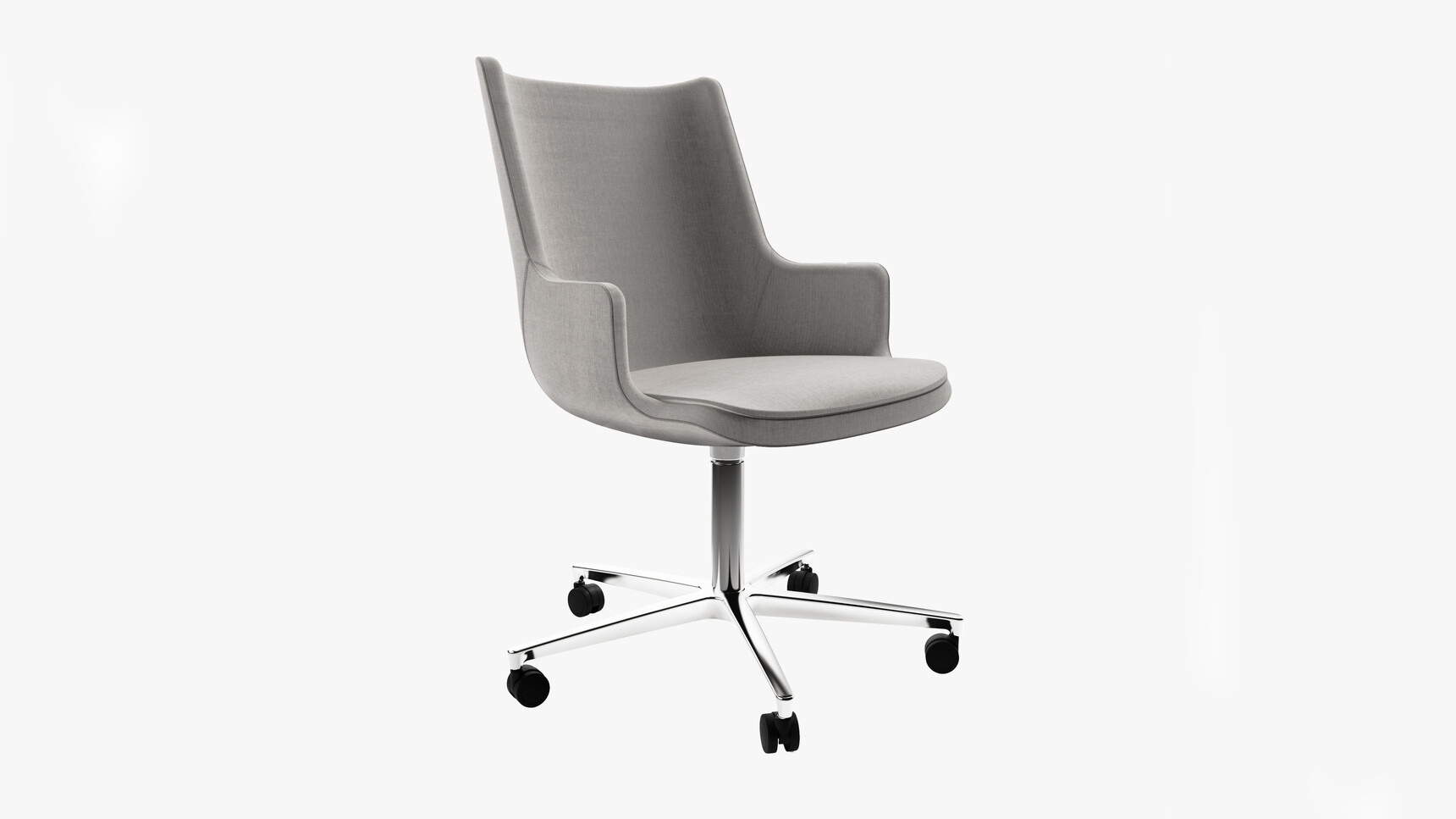 Workstories Contour Mid Meeting Chair 5-Star Base With Castors Family Image