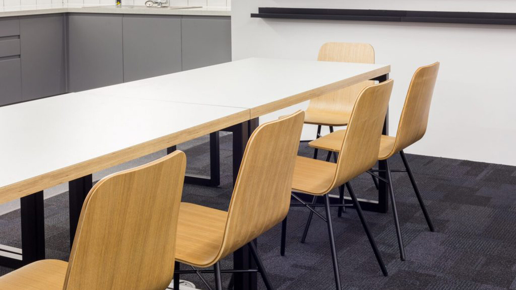 Workstories Lolli Cafe Chair Natural Ash Finish Detail Image