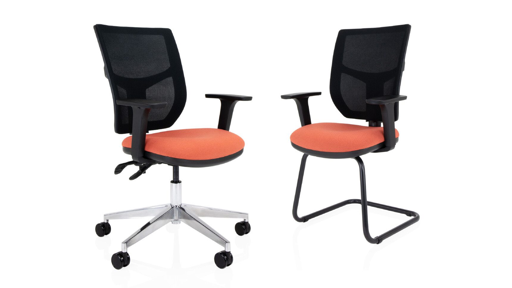 Elite Office Furniture Team Plus Mesh Back Office Chair With Team Plus Mesh Back Office Chair With Cantilever Base Family Image