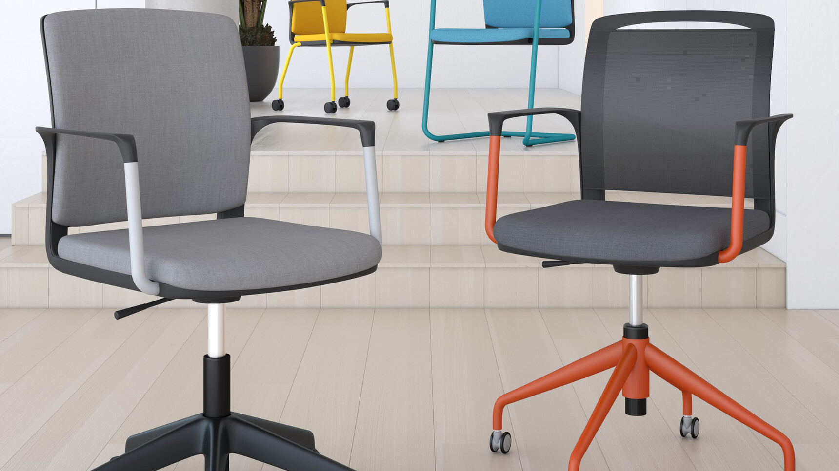 Elite Office Furniture Infinity Meeting Chairs Upholstered Back Seats Showing All Chair Types