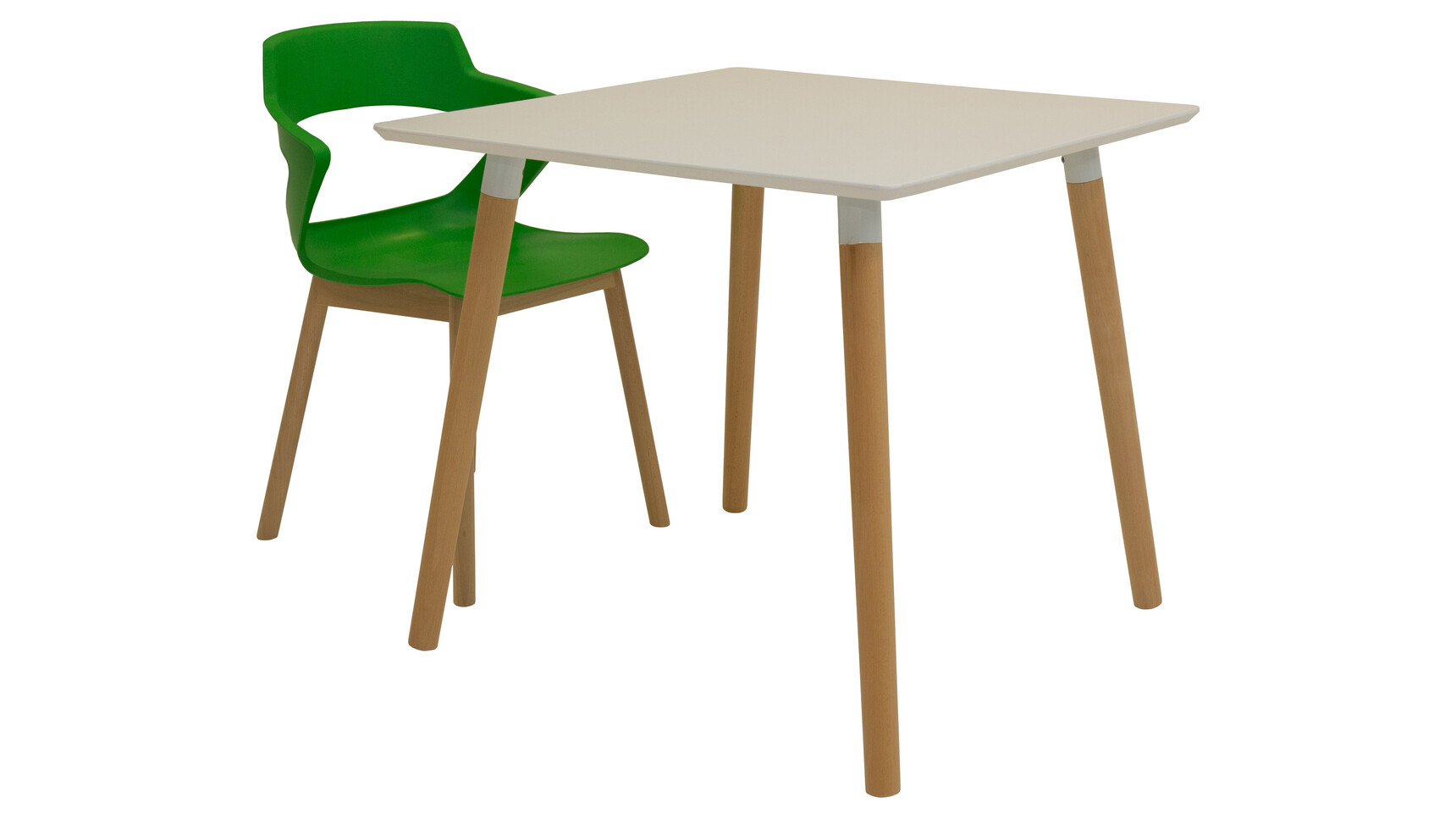 Elite Office Furniture Zen Wood Meeting Chair At Table Grey Background Family Image