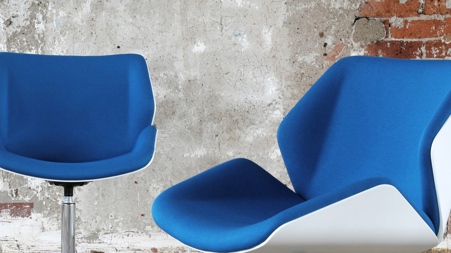 Elite Office Furniture Cascara Medium Back Lounge Chair With Four Star Base Detail Image