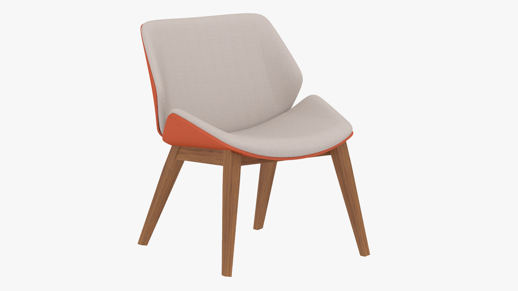 Elite Office Furniture Cascara Medium Back Lounge Chair With Four Leg Base Family Image