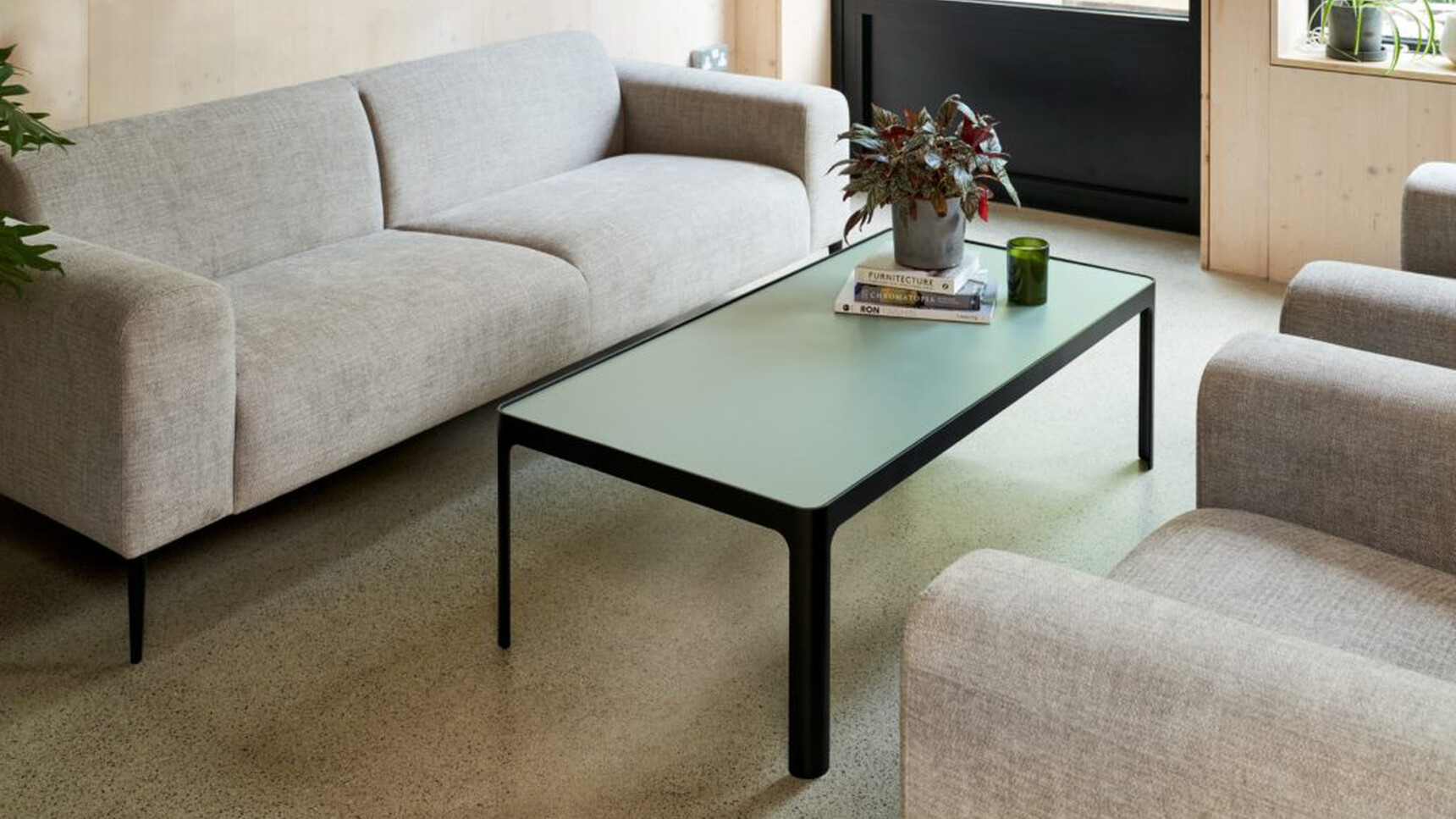 Workstories Profile Coffee Table 1200mm 600mm With Sofas Family Image