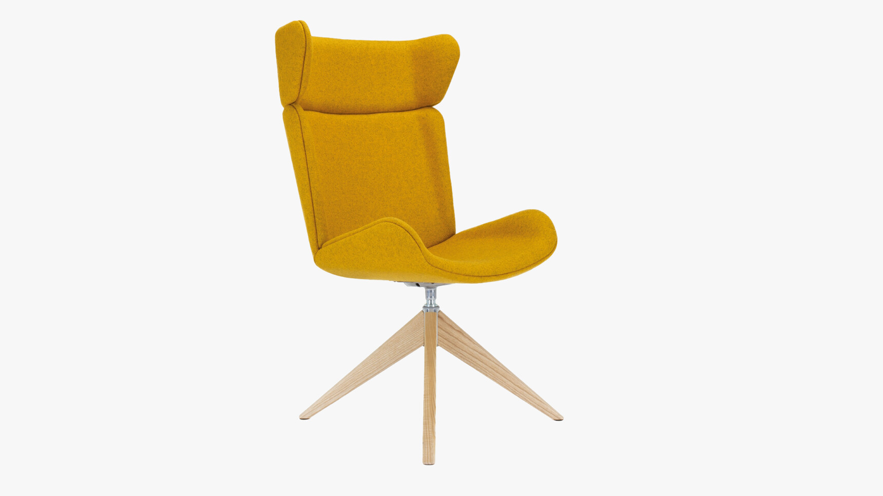 Elite Office Furniture Elite Office Furniture Myla High Back Lounge Chair With Pyramidal Base Family Image