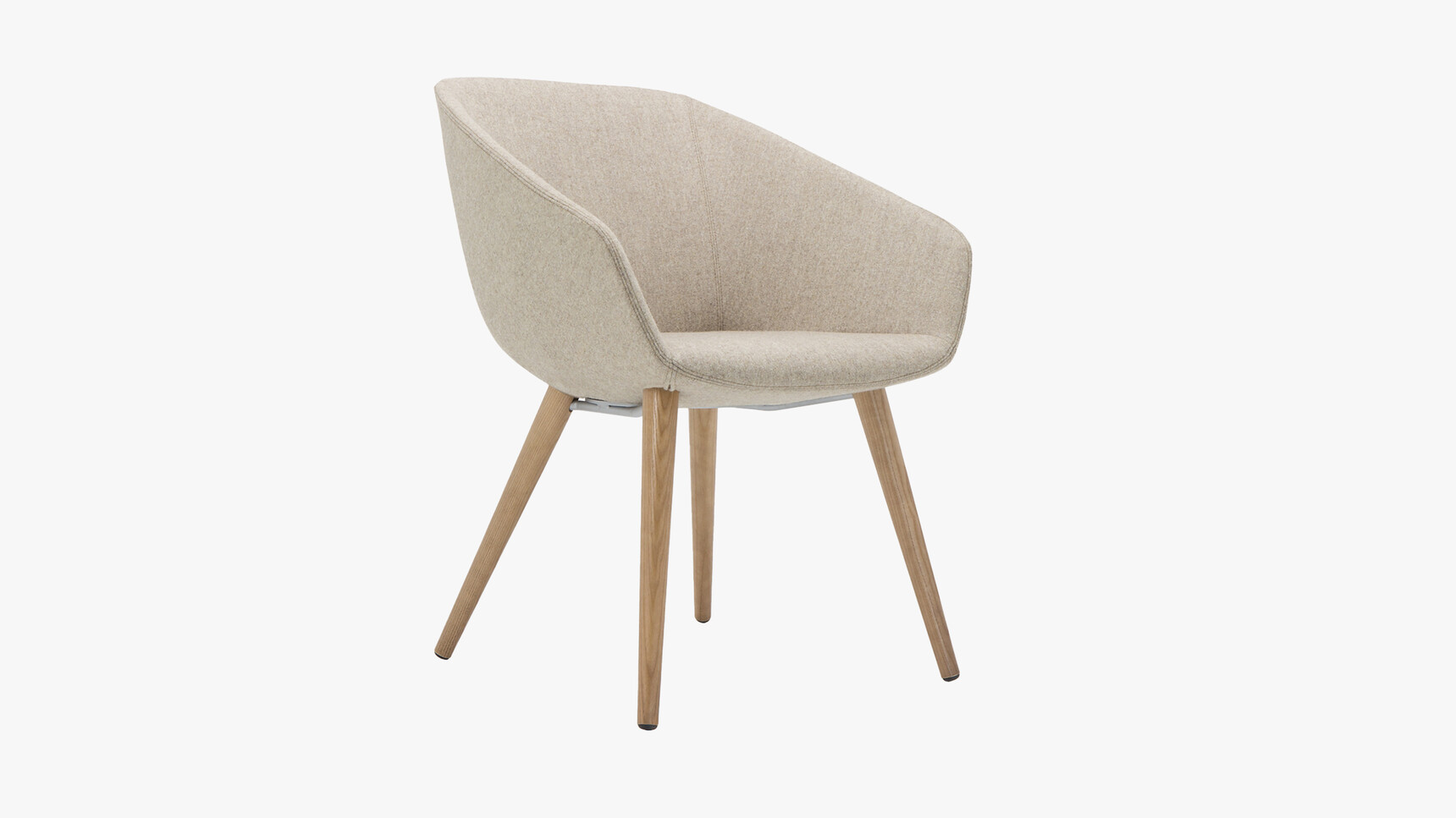 Elite Office Furniture Luma Lounge Chair With Four Leg Base Family Image