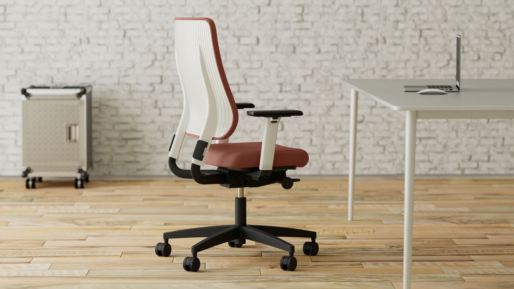 Viasit Drumback Creation Task Chair In Office Setting Family Image