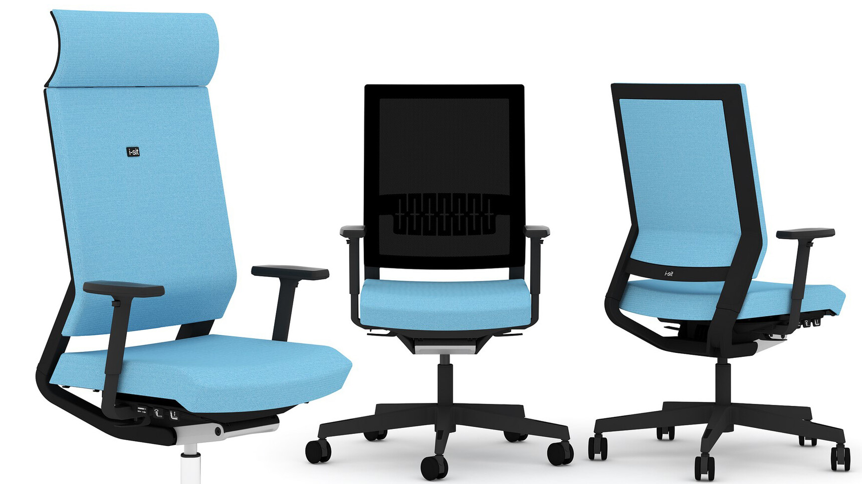 Elite Office Furniture i-sit Lite Group Shot Family Image