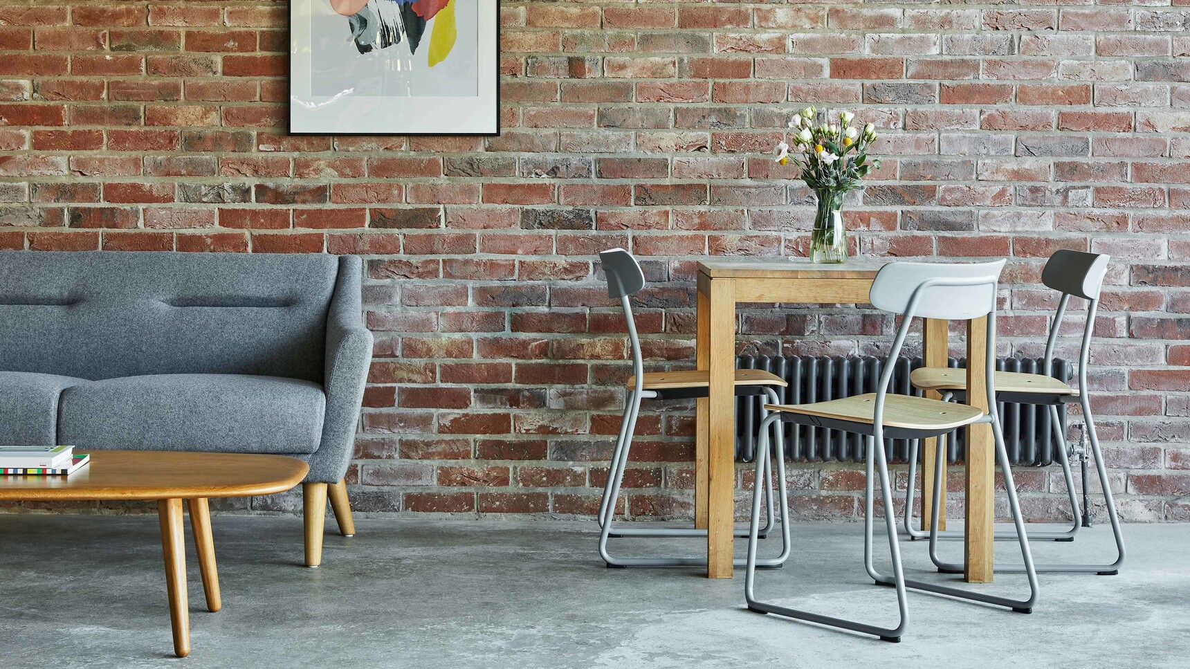 Orangebox Acorn Static Café Chair Family Image