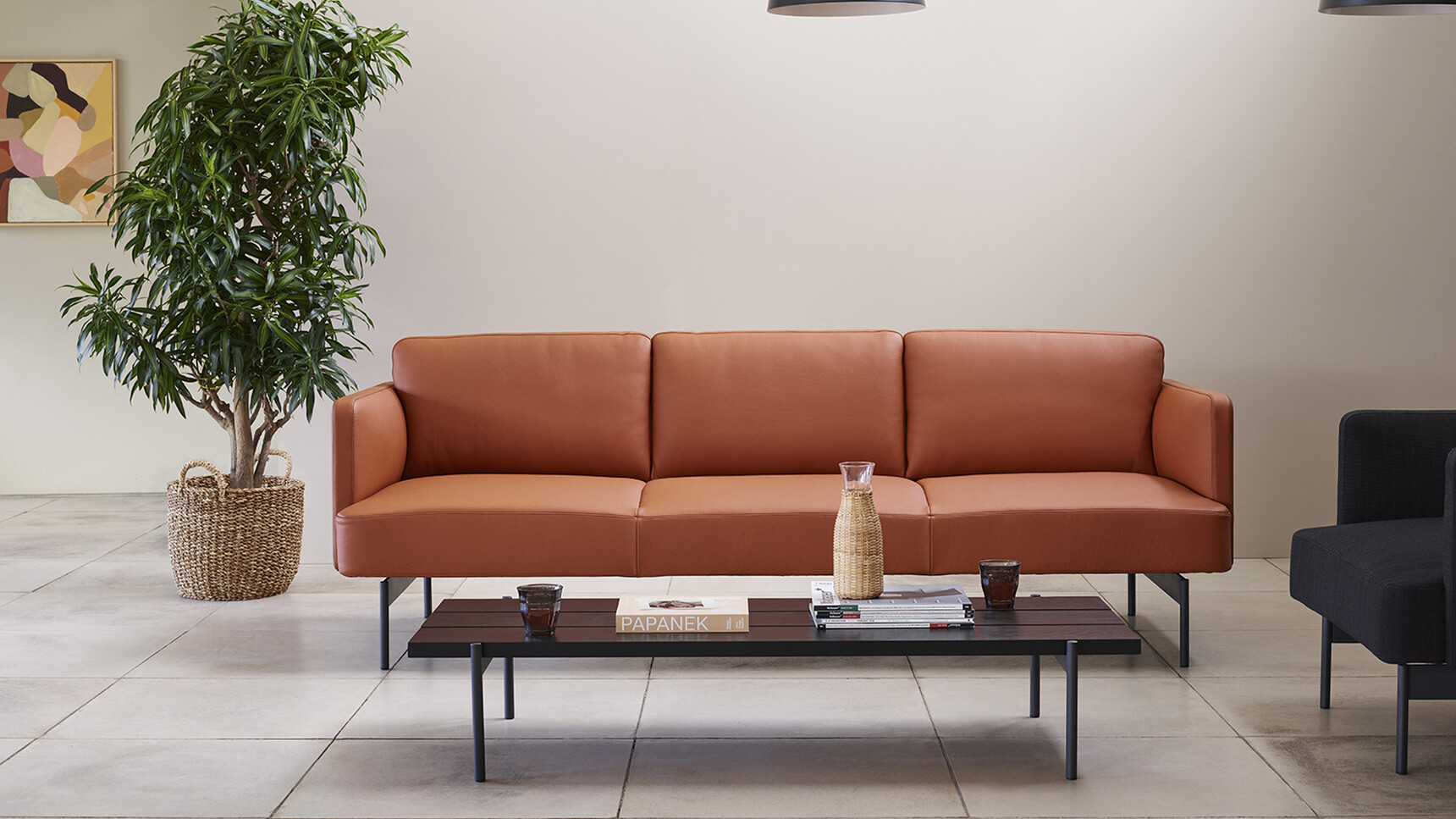 Modus Draft Three Seater Sofa Family Image