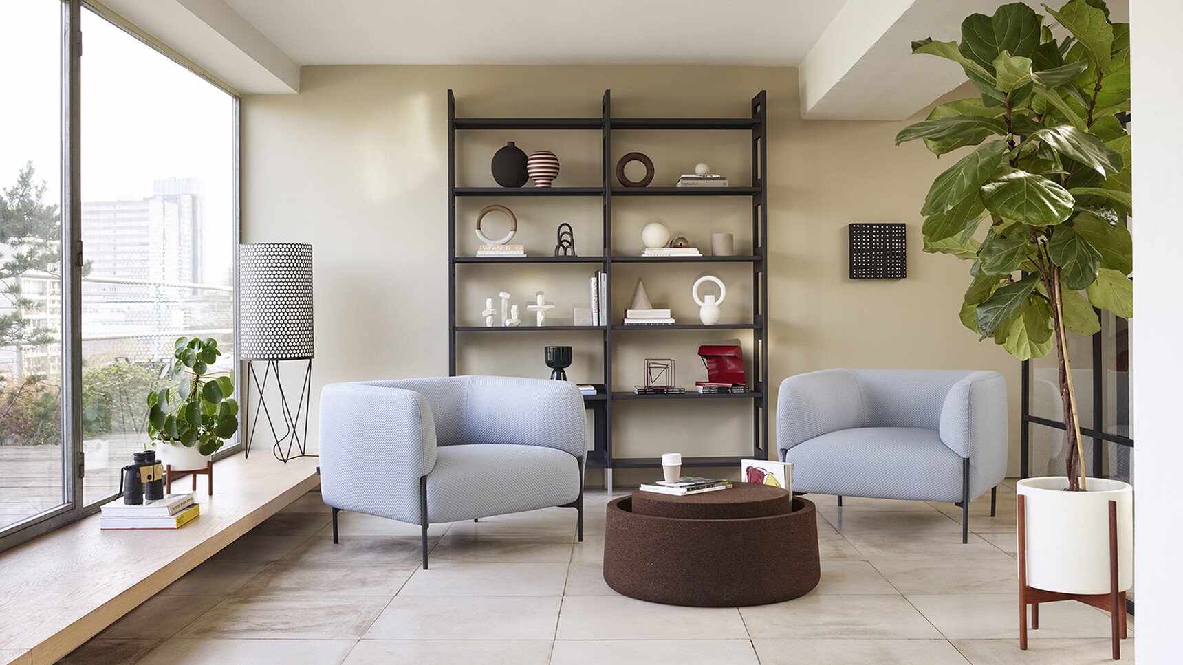 Two Modus Panda Armchairs In Office Setting