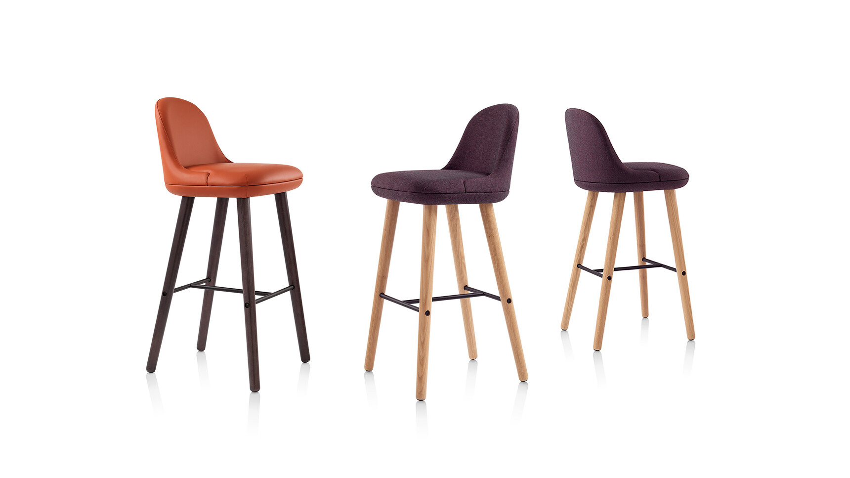 Coze Bar Stool Turned Leg Family3 D07