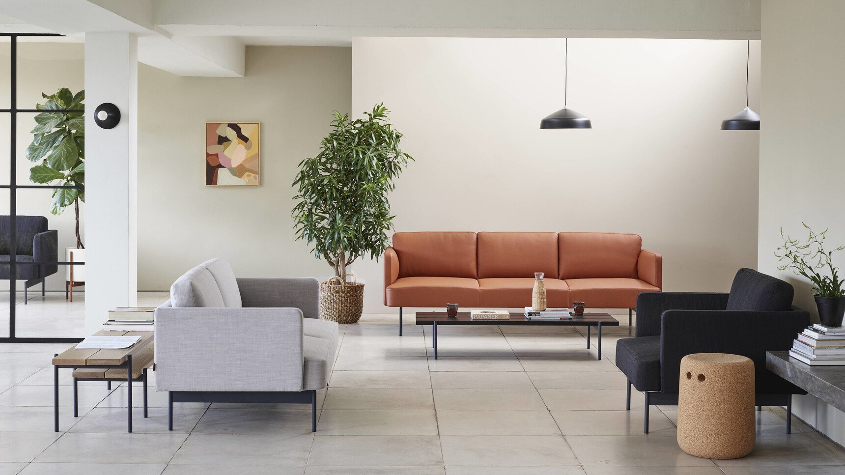 Modus Draft Coffee Table By Sofa In Lounge Setting