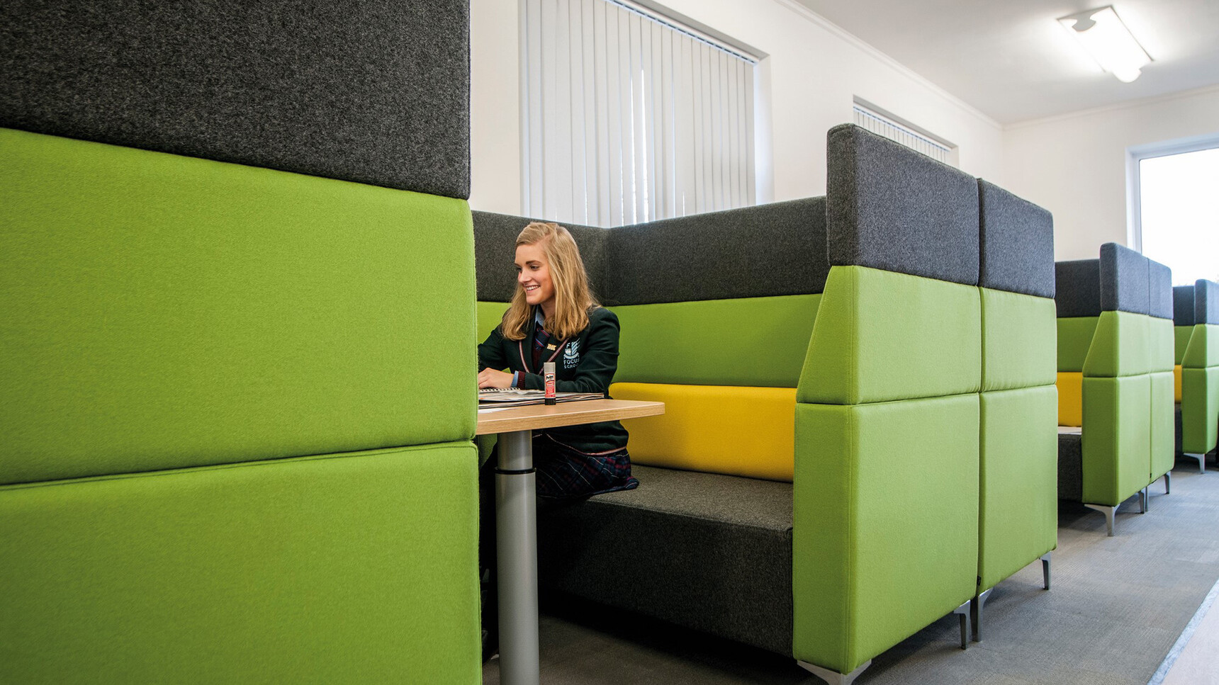 Elite Office Furniture Evo Plus High Back Modular Sofa Family Image