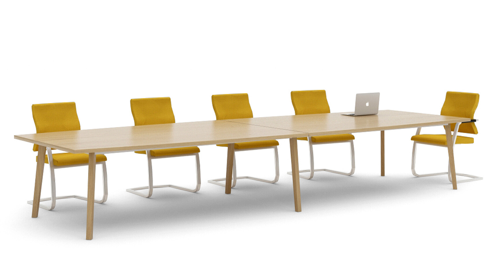 Verco Martin Barrel Shaped Meeting Table 6 Leg Family Image