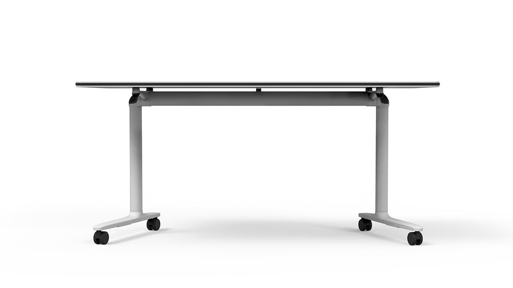 Actiu Talent Series 300 Flip Top Tables With Stool White Top And Frame Family Image