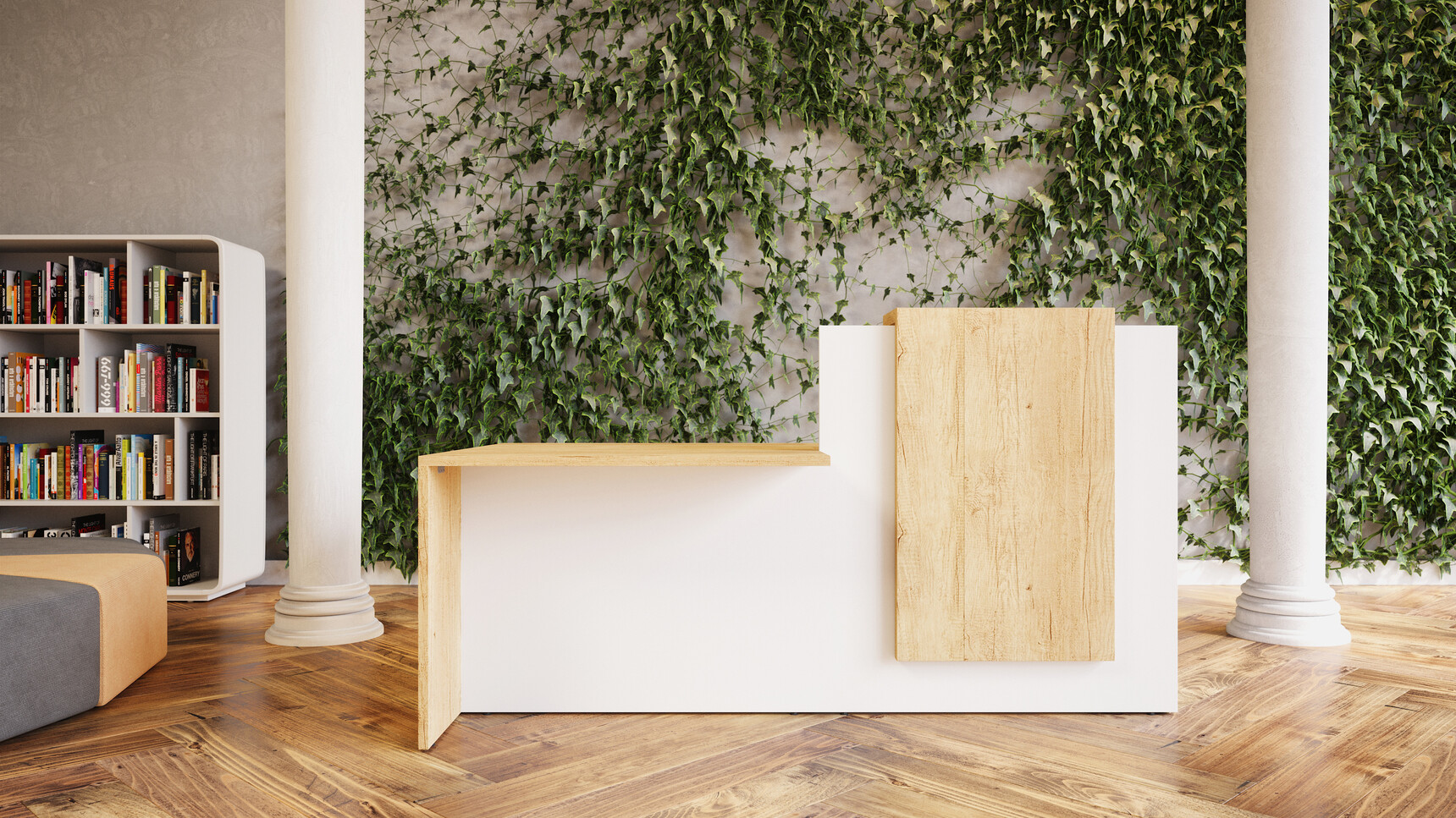 Buronomic Fifty Fifty Reception Desk Family1