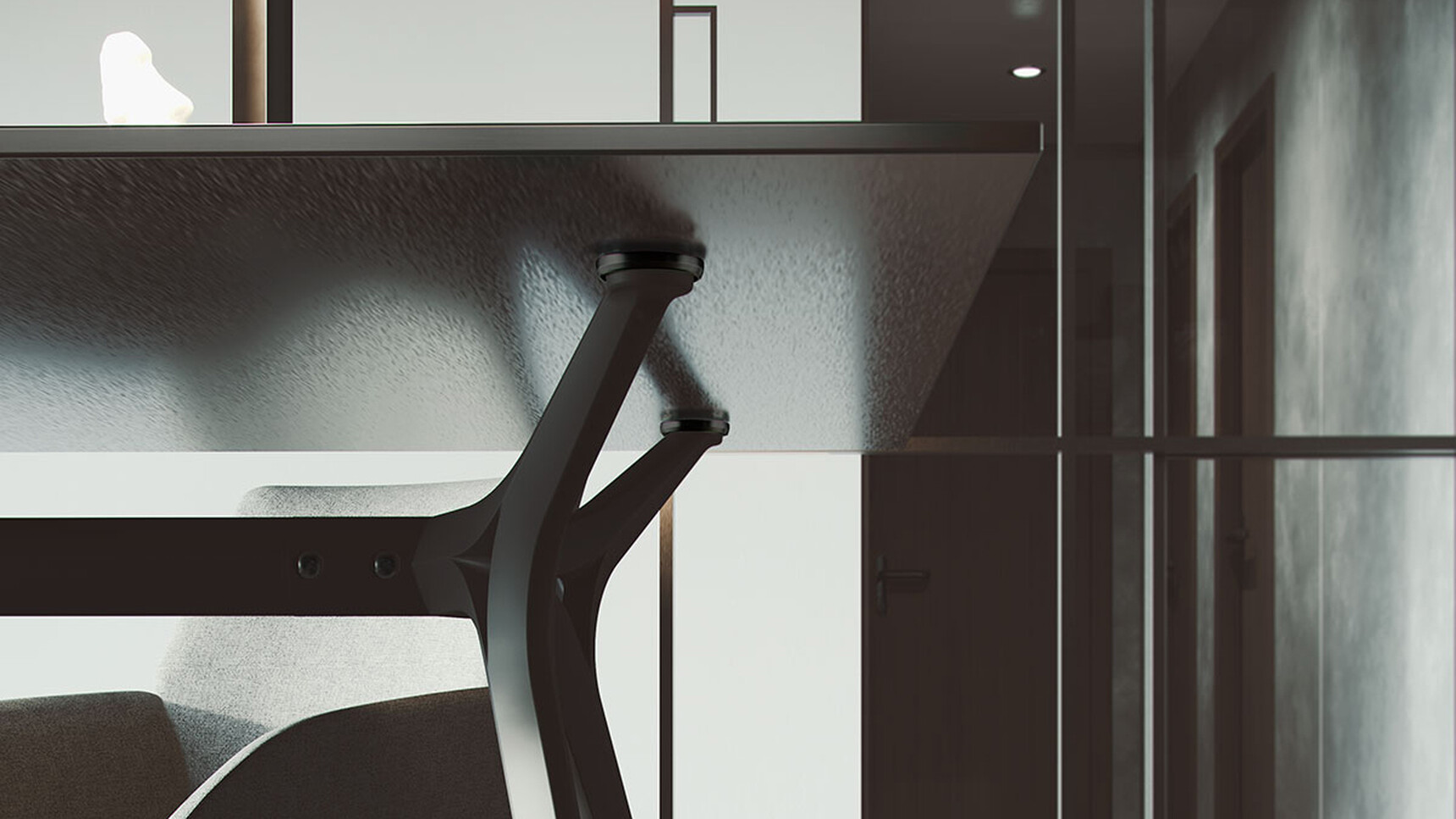 Actiu Arkitek Rectangular Meeting Table Detail Image Of Table