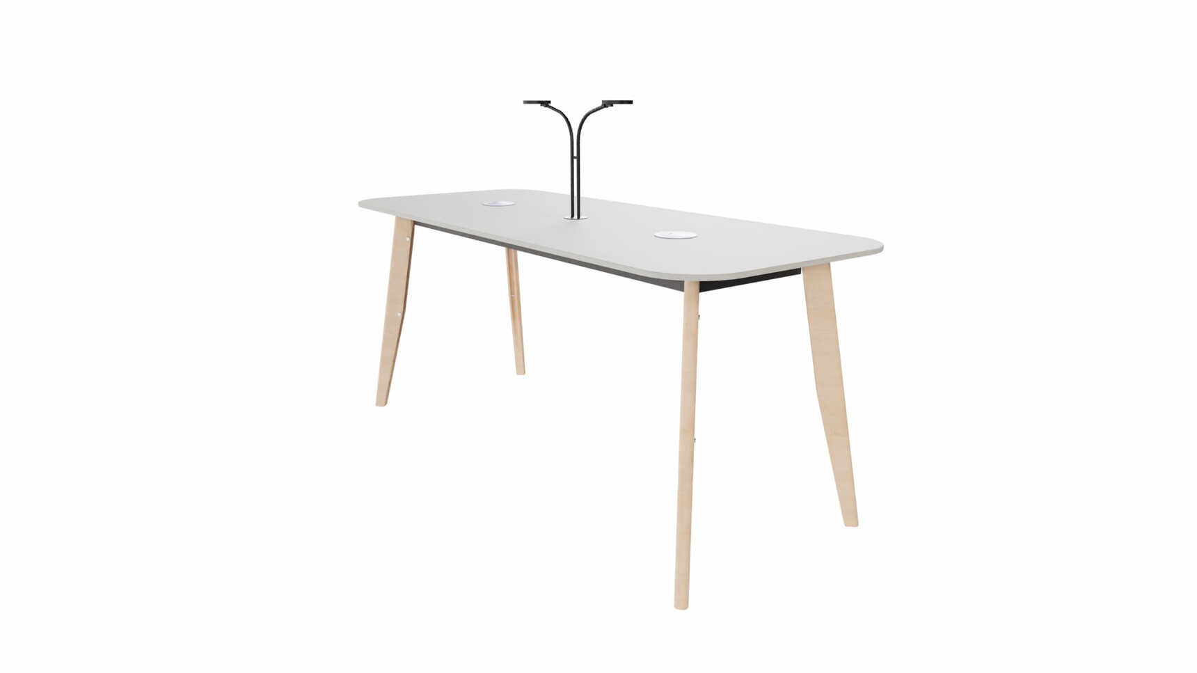 Connection Plenti Table MFC Poseur Height Table On White Background
