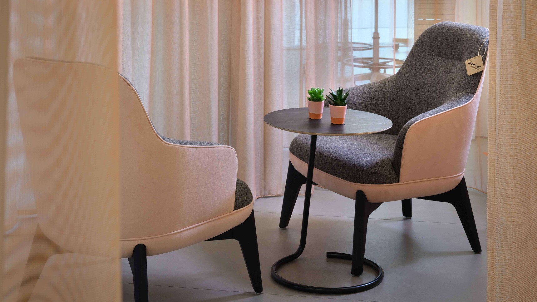 Orangebox Lapwing Laptop Table In Office Environment