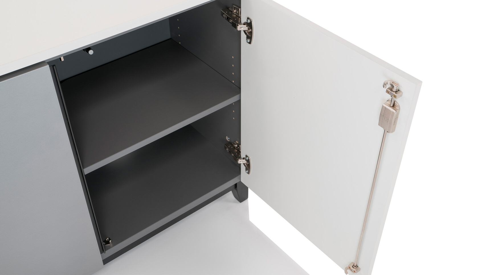 Orangebox Vari Credenza Steel Base Grey Finish Family Image