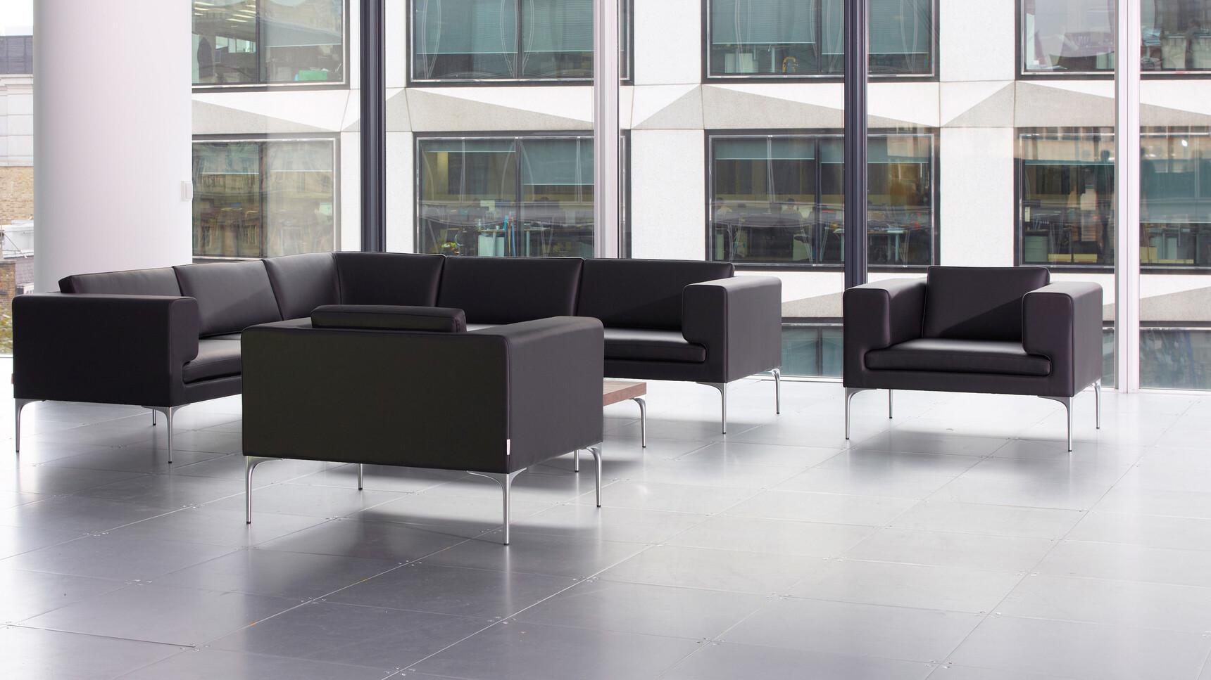 Orangebox Vale Modular Sofa In Office Environment