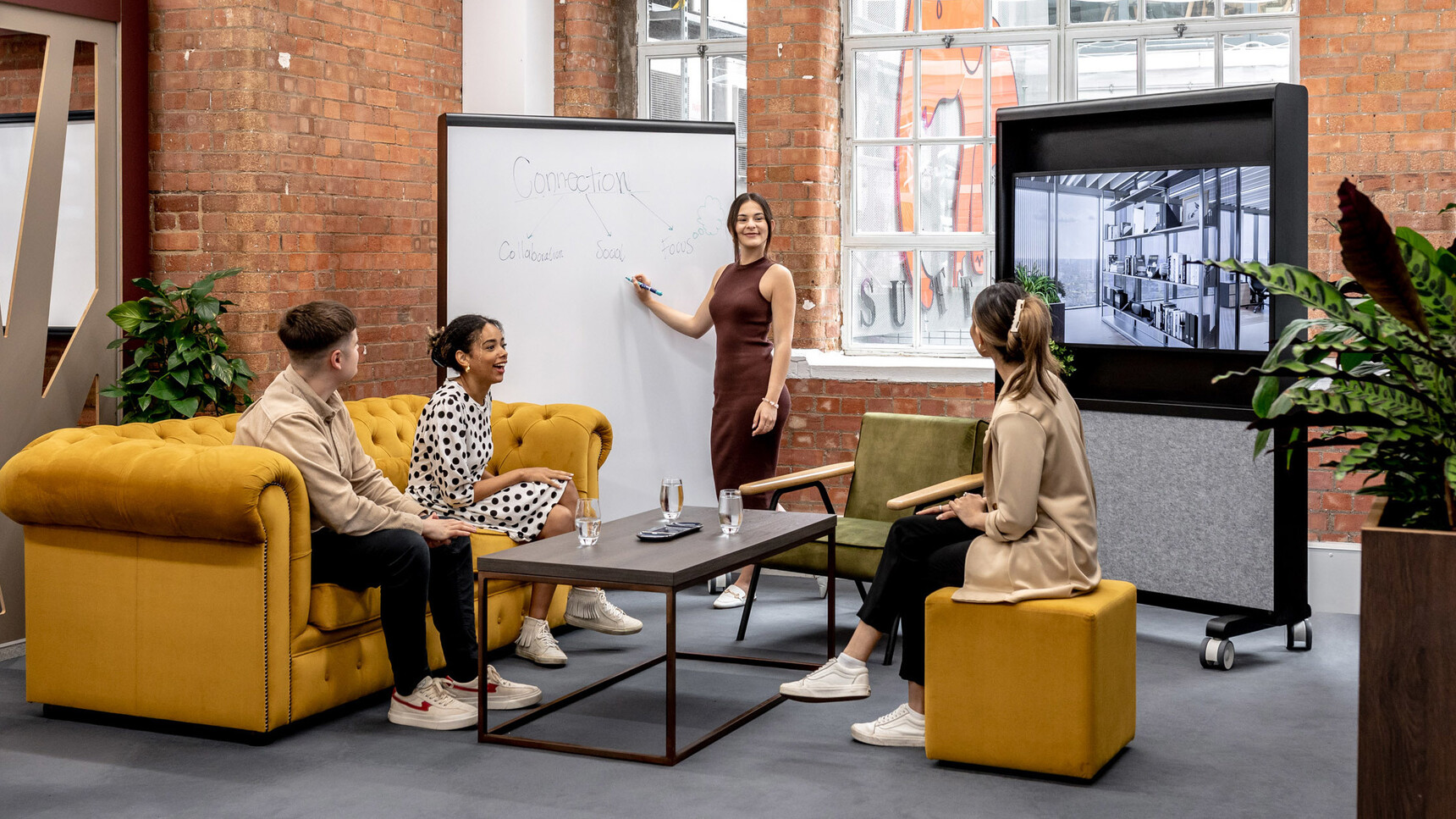 Connection Freedoms Forge Bloomsbury Cubix In Office Setting
