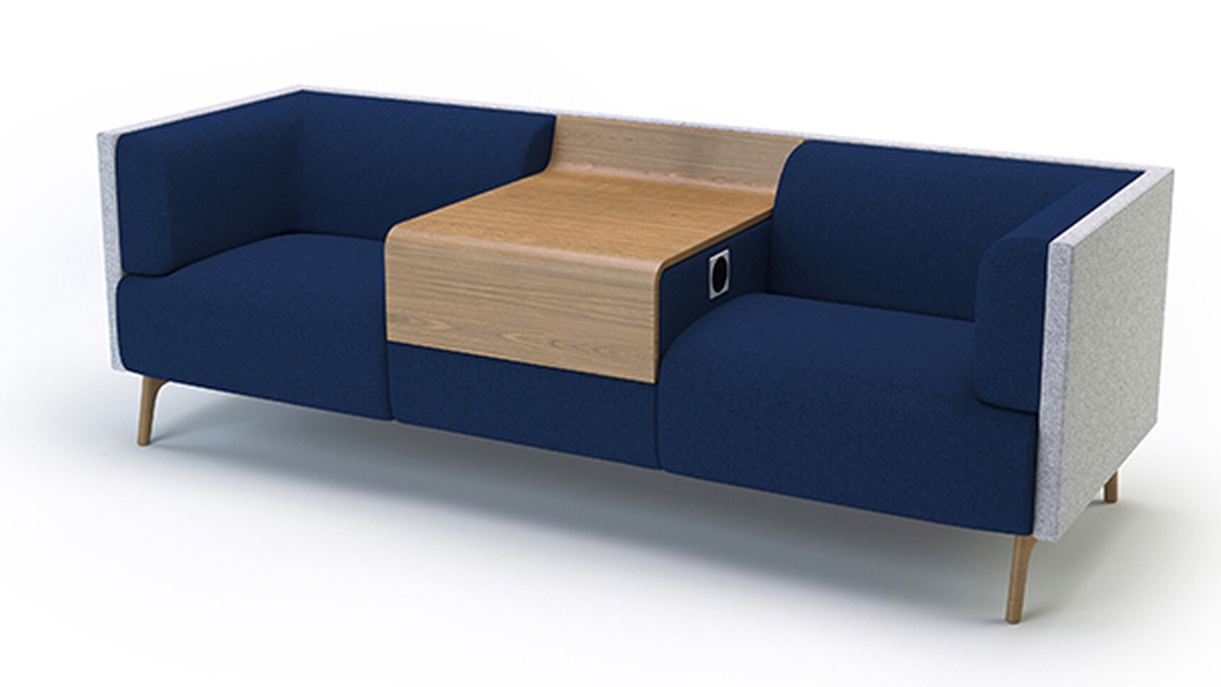 Connection Tryst Low Back Two Seater Console Unit Family Image