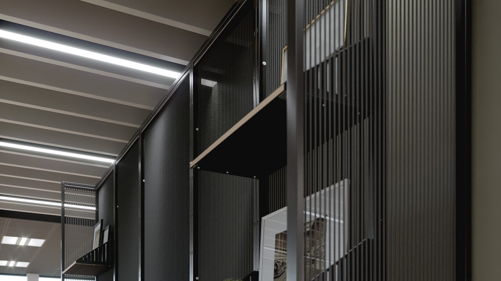 Connection Harp Division Space Divider Detail Image