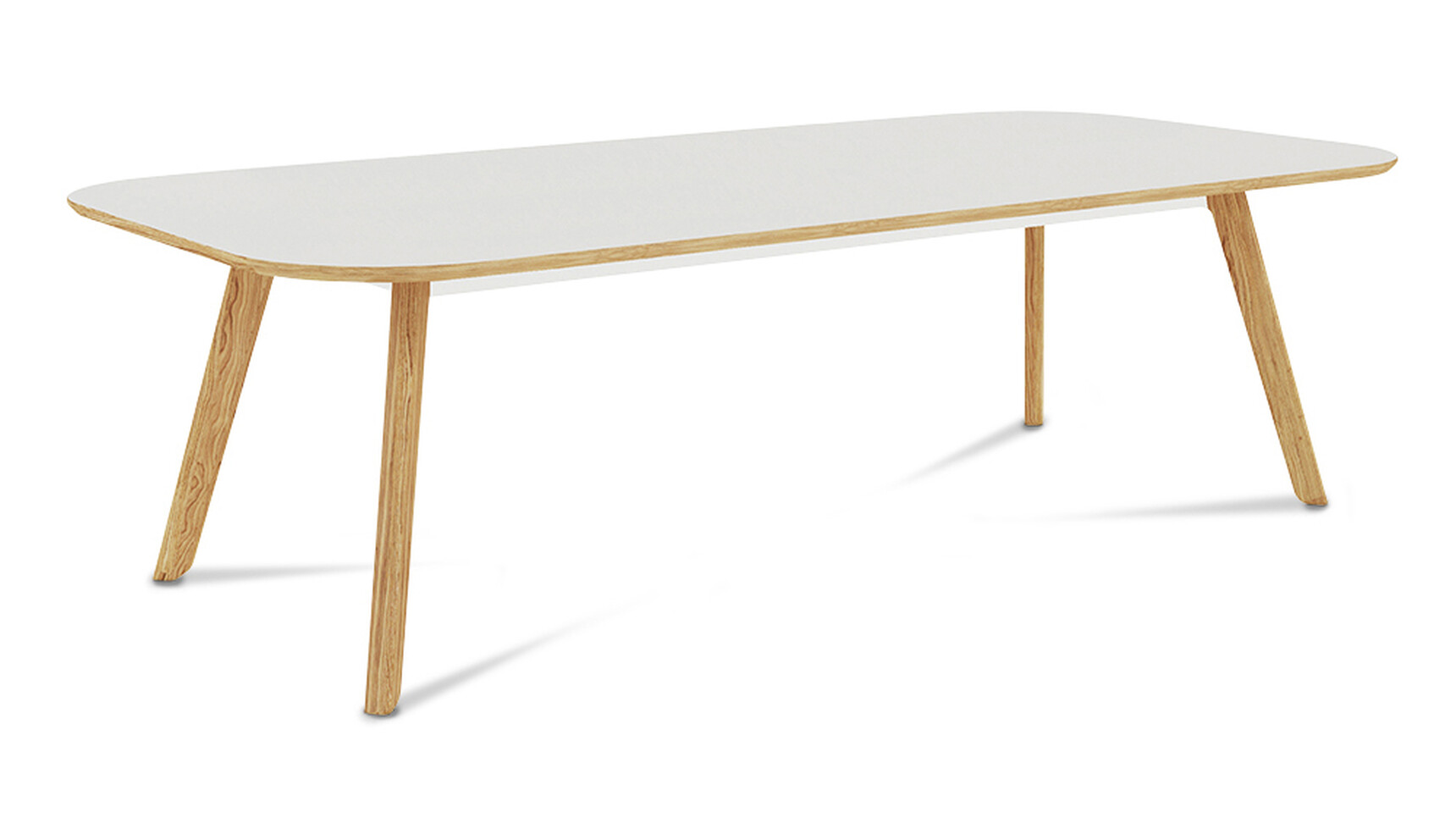 Connection Co. Table Square Ended Meeting Table With Plain Top Family Image